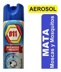 MATA MOSCAS Y MOSQUITOS 911 360 ML