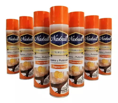 LUSTRAMUEBLE AERO NASBRILL NARANJA X 360 ML