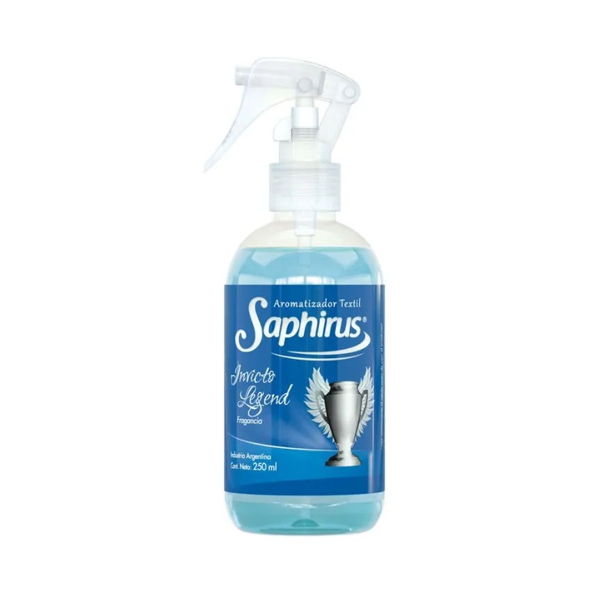 AROMATIZANTE TEXTIL SAPHIRUS INVICTUS LEGEND 250ML