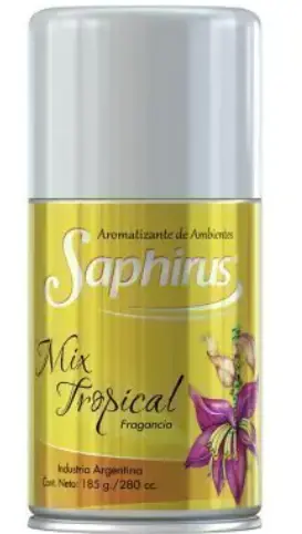 AEROSOL DE AMBIENTE SAPHIRUS MIX TROPICAL 