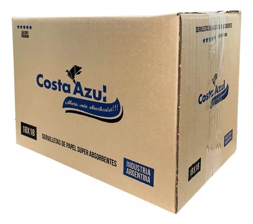 COSTA AZUL 18X18 SERVILLETA  - 950GR 