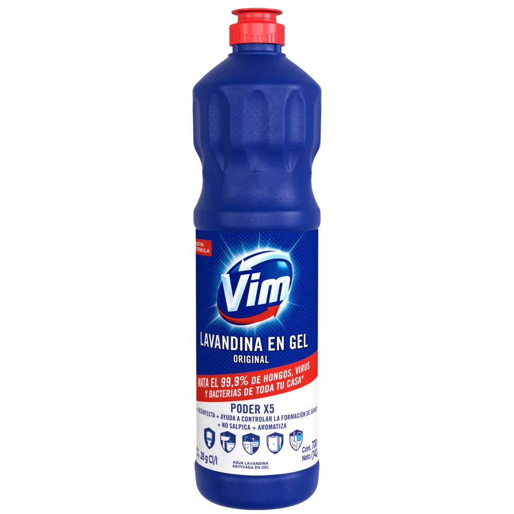 LAVANDINA EN GEL VIM ORIGINAL X 700 ML