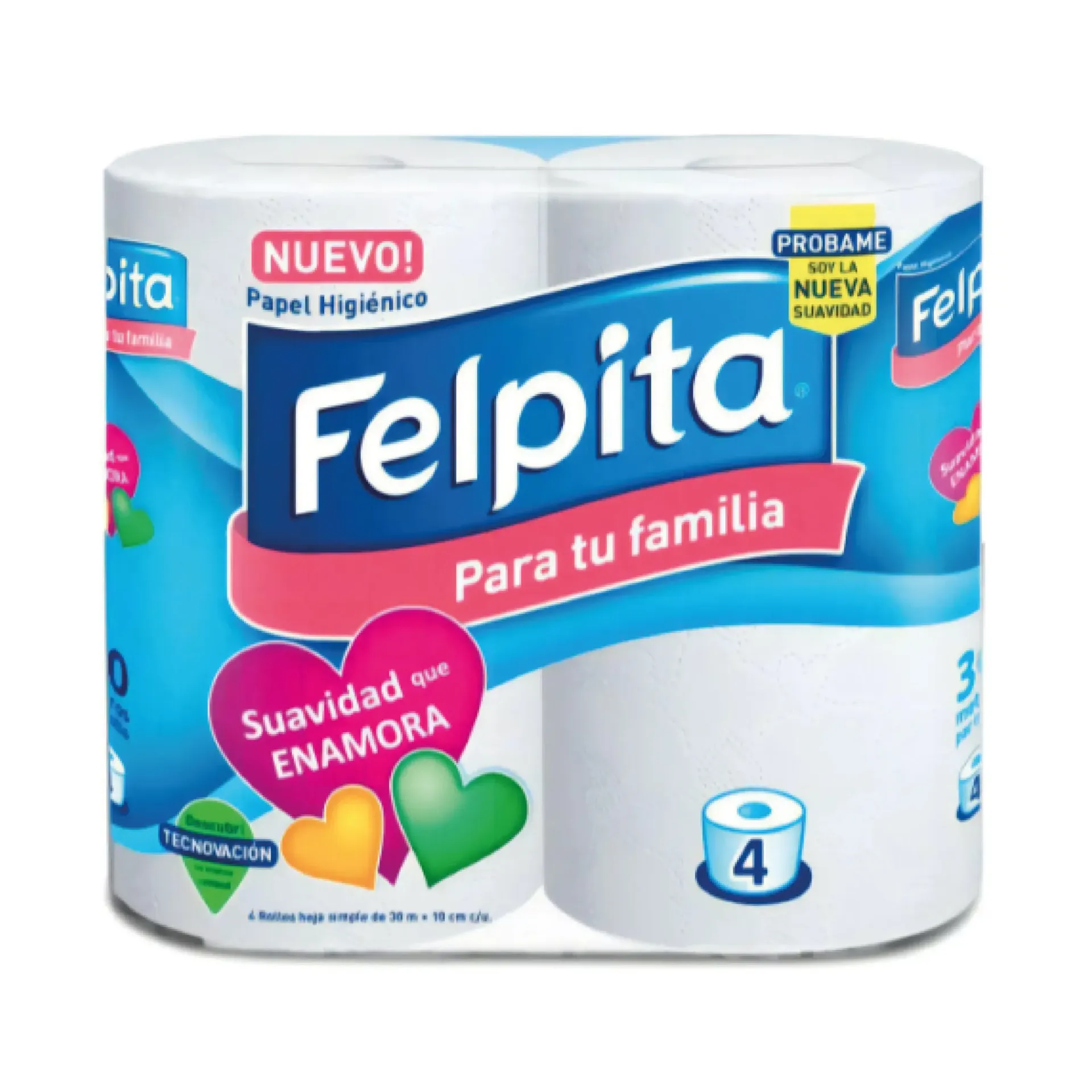 [107366] HIGIENICO FELPITA 4 X 80 MT