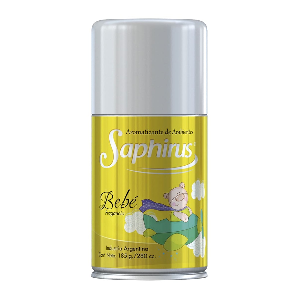 [100824] AEROSOL DE AMBIENTE SAPHIRUS BEBE 280 CC