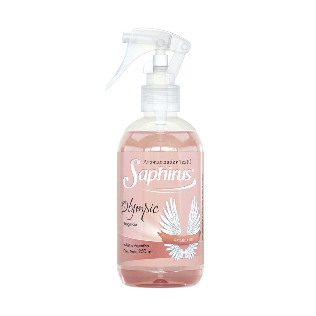 AROMATIZANTE TEXTIL SAPHIRUS OLYMPIC 250ML