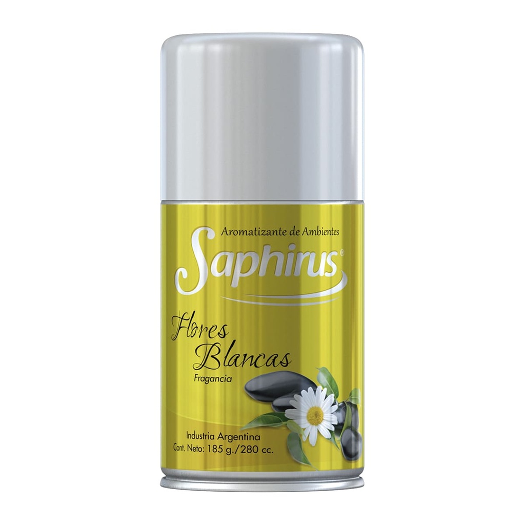 AEROSOL DE AMBIENTE SAPHIRUS FLORES BLANCAS 280 CC