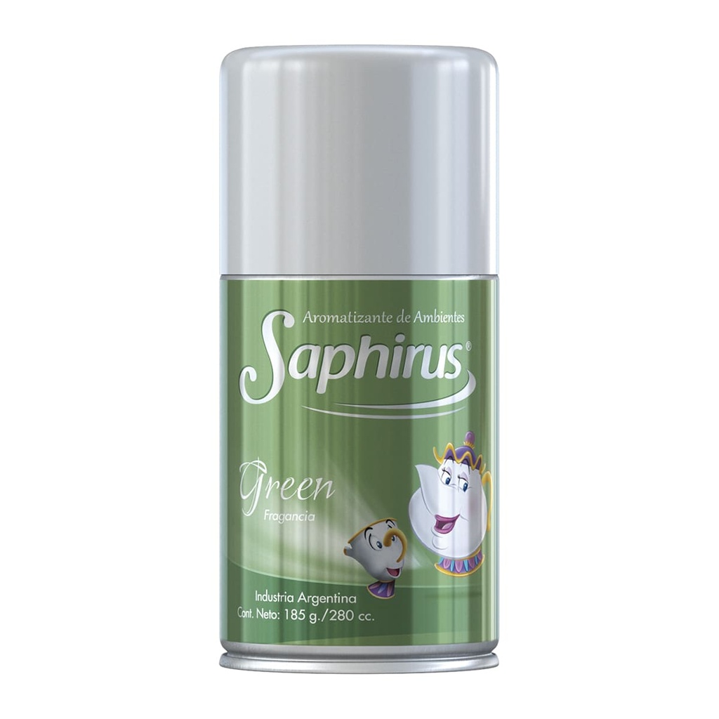 AEROSOL DE AMBIENTE SAPHIRUS GREEN 280 CC