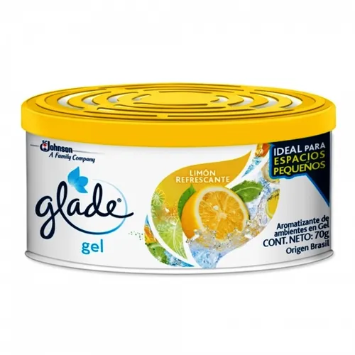 GLADE MINI GEL LIMON 70G