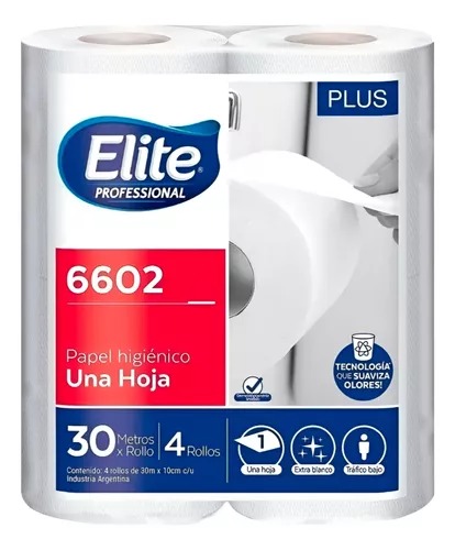 HIGIENICO ELITE H/S 4 X 30 MT (6602)