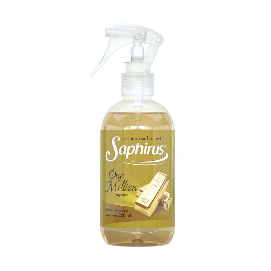 [100452] AROMATIZANTE TEXTIL SAPHIRUS ONE MILLON 250ML