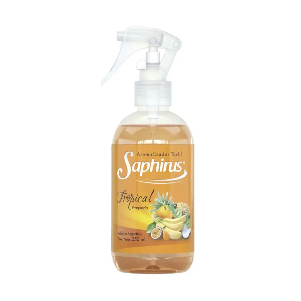 AROMATIZANTE TEXTIL SAPHIRUS TROPICAL  250ML