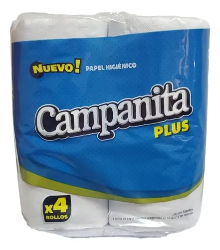 HIGIENICO CAMPANITA PLUS X 12U