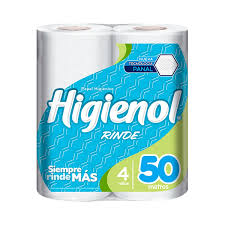 HIGIENICO PANAL HIGIENOL RINDE 4 X 50 MTS