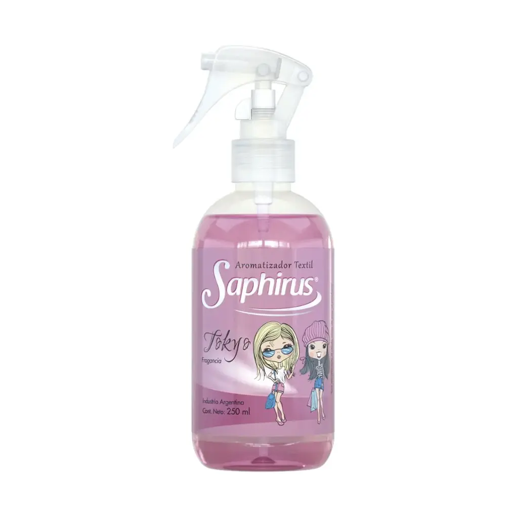 AROMATIZANTE TEXTIL SAPHIRUS TOKIO 250ML