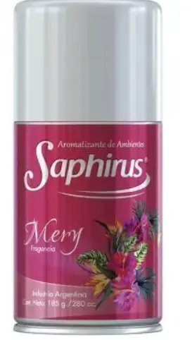SAPHIRUS AEROSOL DE AMBIENTE MERY 280 CC