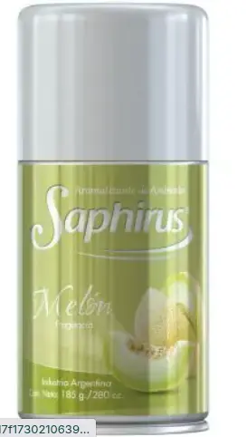 AEROSOL DE AMBIENTE SAPHIRUS MELON 280 CC
