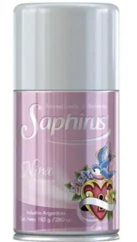 AEROSOL DE AMBIENTE SAPHIRUS NINA 280 CC 