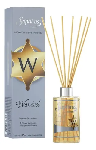 [686228] DIFUSOR EN VARILLA SAPHIRUS WANTED 125ML