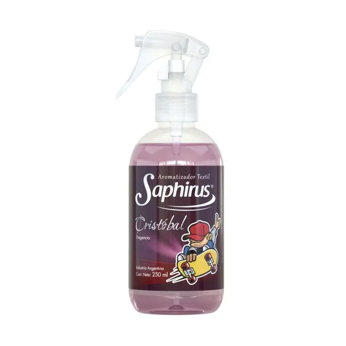 AROMATIZANTE TEXTIL SAPHIRUS CRISTOBAL  250ML
