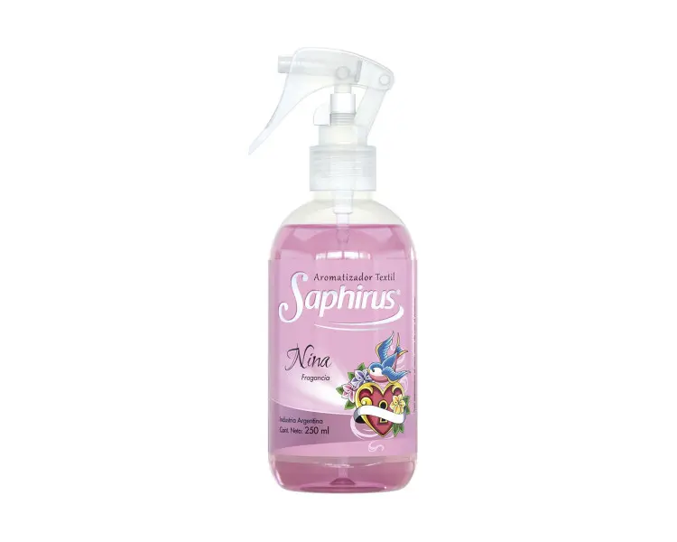 AROMATIZANTE TEXTIL SAPHIRUS NINA  250ML