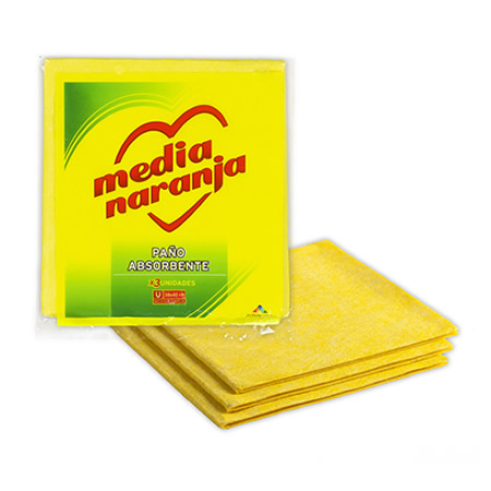 [817135] PAÑO ABSORVENTE MEDIA NARANJA X3 UN.